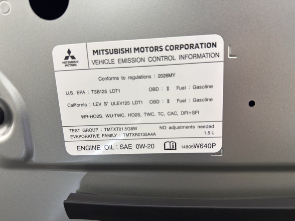 2026 Mitsubishi Eclipse Cross Black Edition