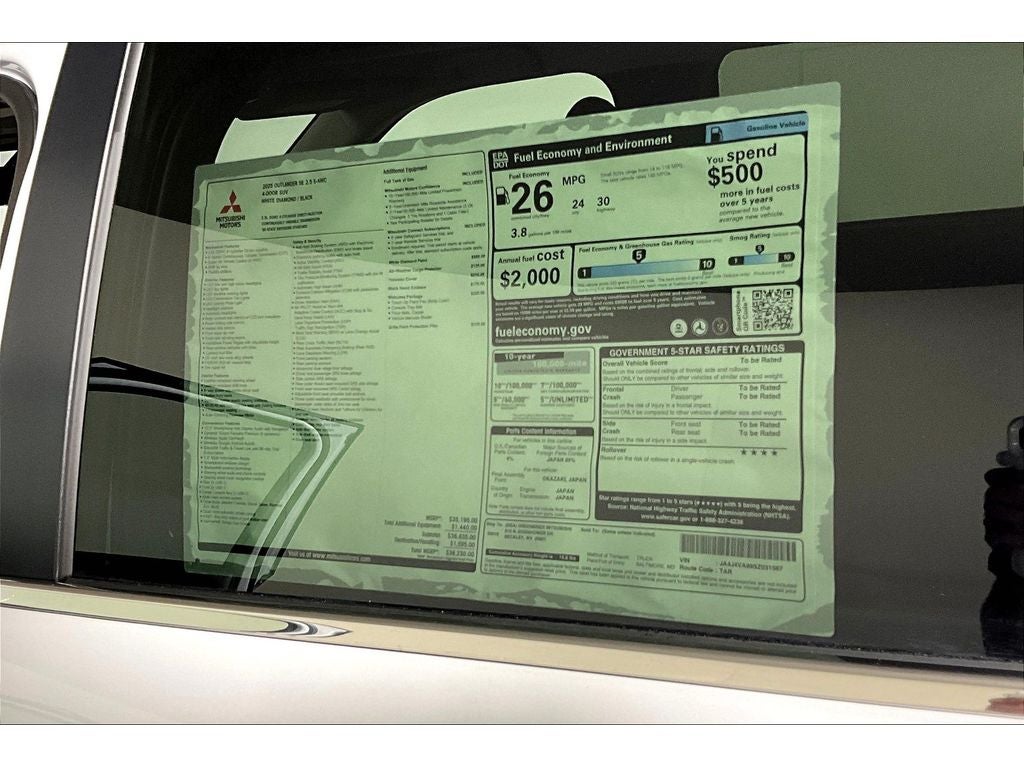 2025 Mitsubishi Outlander SE