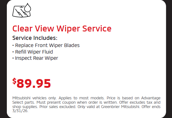 Clear View Wiper Service